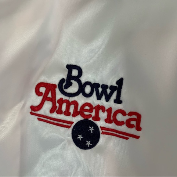 Vintage King Louie Pro Fit Bowling League Bomber Jacket - Picture 4 of 5